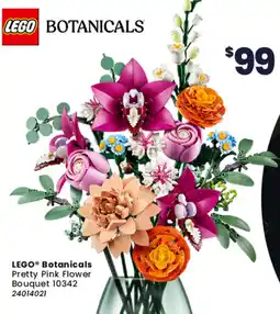 Toymate LEGO Botanicals Pretty Pink Flower Bouquet offer