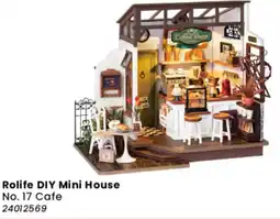Toymate Rolife DIY Mini House No. 17 Cafe offer