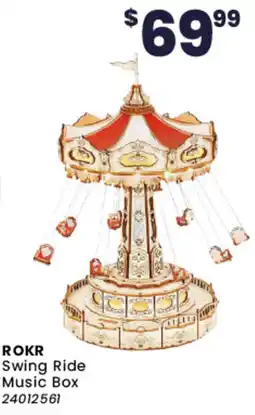 Toymate ROKR Swing Ride Music Box offer