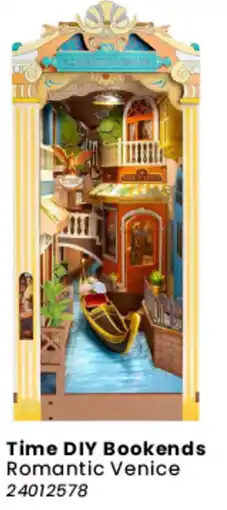 Toymate Time DIY Bookends Romantic Venice offer