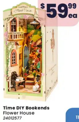 Toymate Time DIY Bookends Flower House offer