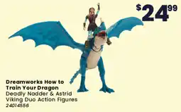Toymate Deadly Nadder & Astrid Viking Duo Action Figures offer