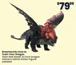 Toymate Titan Red Death Dragon Volcano Island Action Figure offer