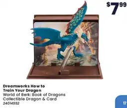 Toymate World of Berk: Book of Dragons Collectible Dragon & Card offer