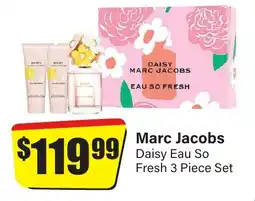 Chemist Discount Centre Marc Jacobs Daisy Eau So Fresh 3 Piece Set offer