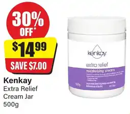 Chemist Discount Centre Kenkay Extra Relief Cream Jar offer