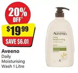 Chemist Discount Centre Aveeno Daily Moisturising Wash offer