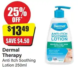 Chemist Discount Centre Anti Itch Soothing Lotion offer