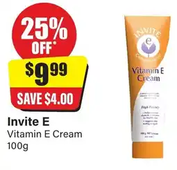 Chemist Discount Centre Vitamin E Cream offer