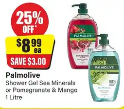 Chemist Discount Centre Shower Gel Sea Minerals or Pomegranate & Mango offer
