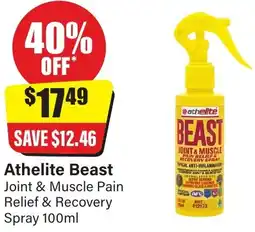Chemist Discount Centre Athelite Beast offer