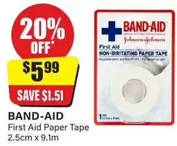 Chemist Discount Centre Band-aid offer