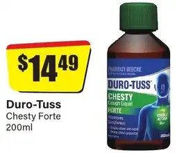 Chemist Discount Centre Duro-Tuss Chesty Forte offer