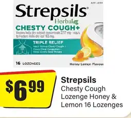 Chemist Discount Centre Chesty Cough Lozenge Honey & Lemon 16 Lozenges offer