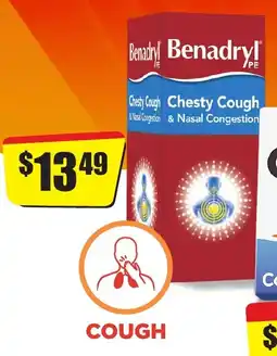 Chemist Discount Centre Chesty Cough & Nasal Congestion offer