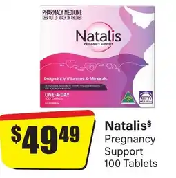 Chemist Discount Centre Natalis Pregnancy Support 100 Tablets offer