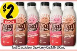 NQR Toatl Chocolate or Strawberry Oat Milk offer