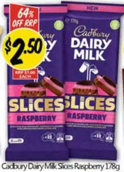 NQR Cadbury Dairy Milk Slices Raspberry offer