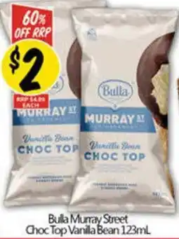 NQR Bulla Murray Street Choc Top Vanilla Bean offer