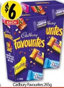 NQR Cadbury Favourites offer