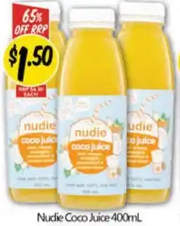NQR Nudie Coco Juice offer