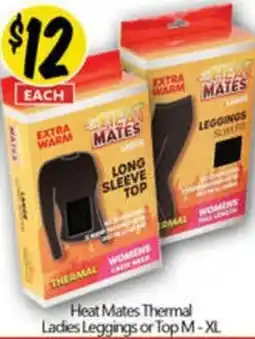 NQR Heat Mates Thermal Ladies Leggings or Top M-XL offer