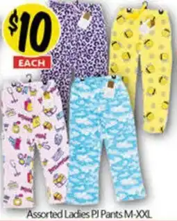 NQR Assorted Ladies PJ Pants M-XXL offer