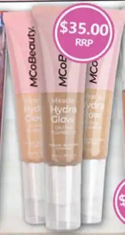 NQR Mirade Hydra Glow Foundation Varieties offer