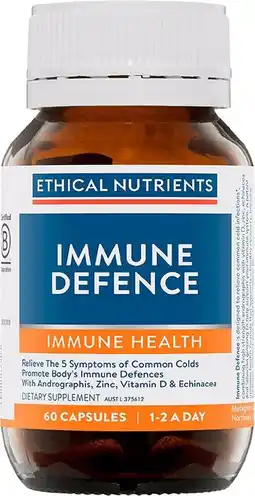 healthylife Ethical Nutrients Immune Defence 60 Capsules offer