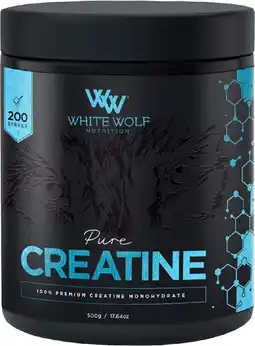 healthylife White Wolf Nutrition Creatine Monohydrate 500g offer