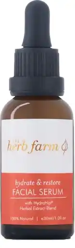 healthylife The Herb Farm Hydrate & Restore Facial Serum 30ml offer