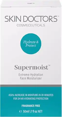 healthylife Skin Doctors Supermoist Face Moisturiser 50ml offer
