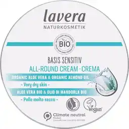 healthylife Lavera Basis Sensitiv All Round Cream 150ml offer