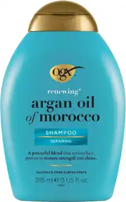 healthylife OGX Argan Oil of Morocco Shampoo 385ml offer