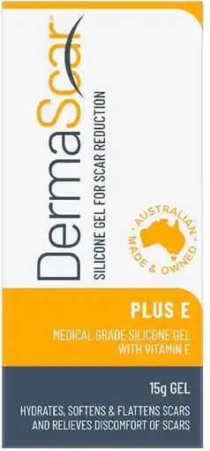 healthylife DermaScar Silicone Scar Reduction Gel Plus E 15g offer