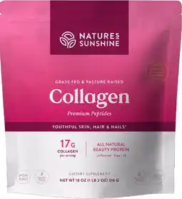 healthylife Nature's Sunshine Collagen Premium Peptides 516g offer