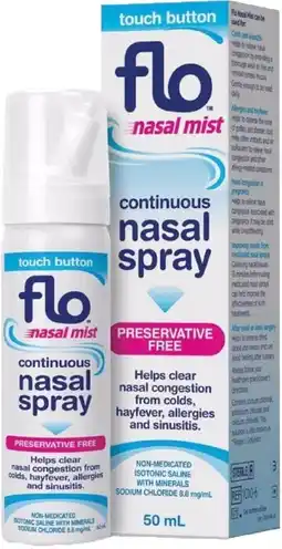 healthylife Flo Nasal Mist Spray 50ml offer