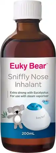 healthylife Euky Bear Sniffly Nose Inhalant 200ml offer