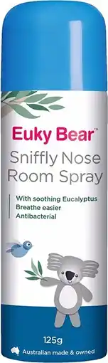 healthylife Euky Bear Sniffly Nose Room Spray 125g offer