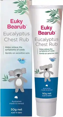 healthylife Euky Bear Euky Bearub Eucalyptus Chest Rub 50g offer