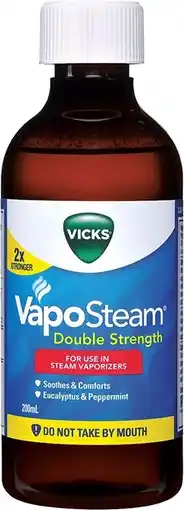 healthylife Vicks Vaposteam Inhalant Double Strength 200ml offer