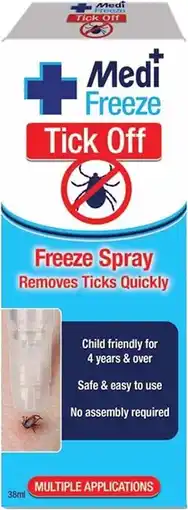 healthylife Medi Freeze Tick Off Freeze Spray 38ml offer