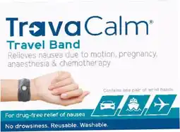healthylife TravaCalm Travel Sickness Travel Bands 1 Pair offer