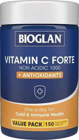 healthylife Bioglan Vitamin C Value Pack 150 Tablets offer