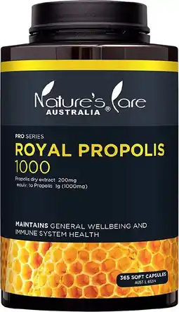 healthylife Nature's Care Pro Royal Propolis 1000 - 365 Capsules offer