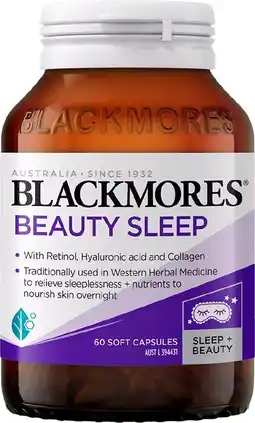healthylife Blackmores Beauty Sleep 60 Capsules offer
