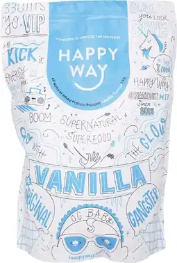 healthylife Happy Way Whey Protein Powder Vanilla 1kg offer