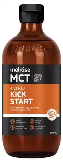 healthylife Melrose MCT Oil Kick Start 500ml offer