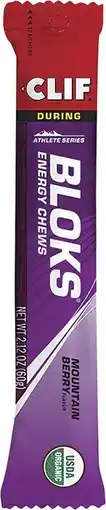 healthylife Clif Bloks Energy Chews Mountain Berry 60g offer