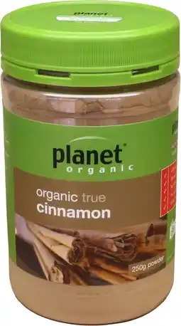 healthylife Planet Organic Cinnamon True Powder 250g offer
